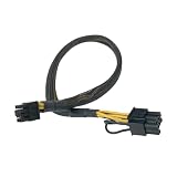 Gintai 8-pinowy kabel zasilający GPU do 8 pinów (6+2) do Dell Pro Slim Essential QVS1260, ProTower Plus QBT1250, Pro Tower QCT1250 QCT1255 Towe ECT1250 0TK46M kabel zasilający GPU