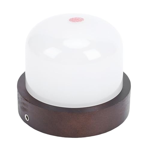 Lámpara de mesa LED MAVIS LAVEN con base de madera miniatura 5