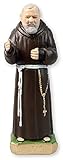 20 cm di altezza C bc - Statuetta in gesso di Padre Pio, 20 cm, decorazione regalo