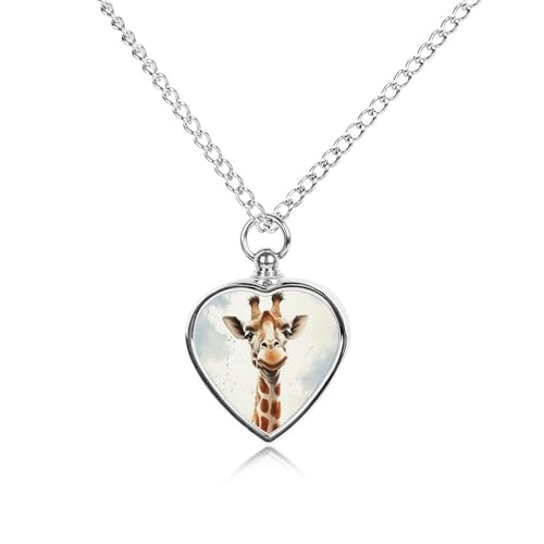 Collier funéraire pour cendres d'animaux deuil apaisé avec pendentif cœur