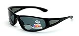 Mens Wrap Around Sport Sunglasses Polarized Plus...