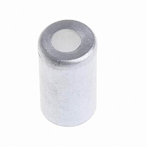 VIGORWORK 100pcs Aluminum Crimp Ferrule for Auto A/C Air Conditioning Standard/Reduced Barrier Refrigerant Hose 21.5MM for R134a
