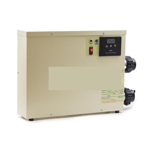 Calentador de agua de 11KW for termostato de piscina y bañera Herramienta eléctrica (Color : 380V, Size : 1)