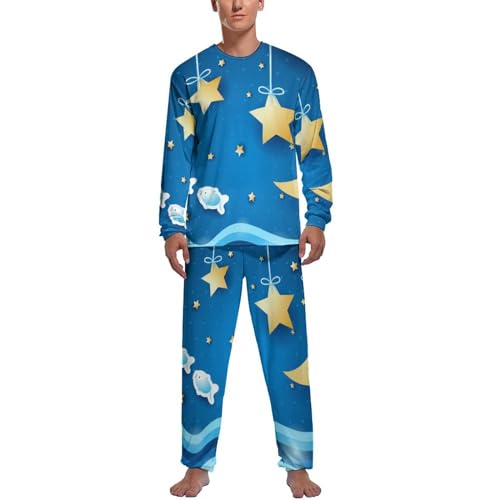 Ensemble de pijama homme inspiré par la douceur des nuits étoilées