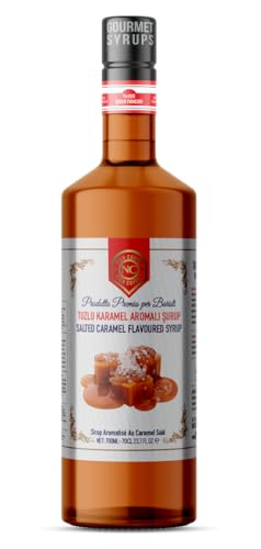Tuzlu Karamel Aromalı Şurup 700 ML, Pet Şişe