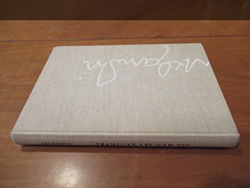 All Men are Brothers: Life and Thoughts of Maha... B002B4SPZA Book Cover