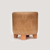 Apparence classique ultra élégante : fabriqué à partir de cuir de qualité supérieure pour une touche de texture luxueuse, ce repose-pieds ottoman ajoute une touche chic et délicate. Son design moderne en fait un ajout attrayant à votre espace de vie, améliorant l'esthétique générale tout en offrant confort et fonctionnalité. Parfait pour tout style de décoration d'intérieur