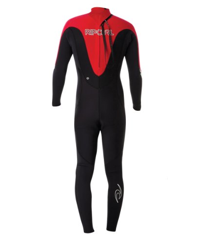 RIP CURL/���b�v�J�[�� DAWN PATROL BACK ZIP 4/3mm �t���X�[�c �E�F�b�g�X�[�c RED GB�^�C�v�T�[�t�B���p �j���p (M)