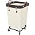 StorageWorks 160L Laundry Basket with Wheels, Large Rolling Hampers for Clothing Organizer, Dirty Clothes Basket for Hotel, Home, Closet, Dorm, Beige