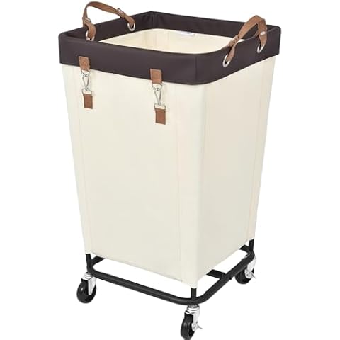 StorageWorks 160L Rolling Laundry Hamper Cover