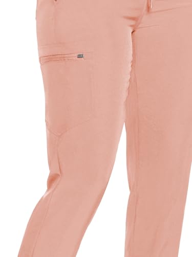 Image of COZYFIT Womens Scrub Pants - Soft Stretch Yoga Style with 5 Pockets, Slim Fit Jogger Scrubs Pants for Women