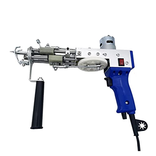 2 In 1 Tufting Gun Electric Carpet Hand-held Adjustable Weaving Flocking Machines Carpet Weaving Machine Carpet Loom Tools,DIY Tools