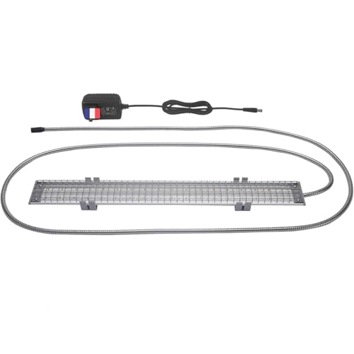 Lampe pour Cage à Oiseaux HappyBird Lighting avec Protection Anti-Morsure – Lampe LED Plein Spectre pour Animaux – Sécurisée pour Les Oiseaux à Crochet –...