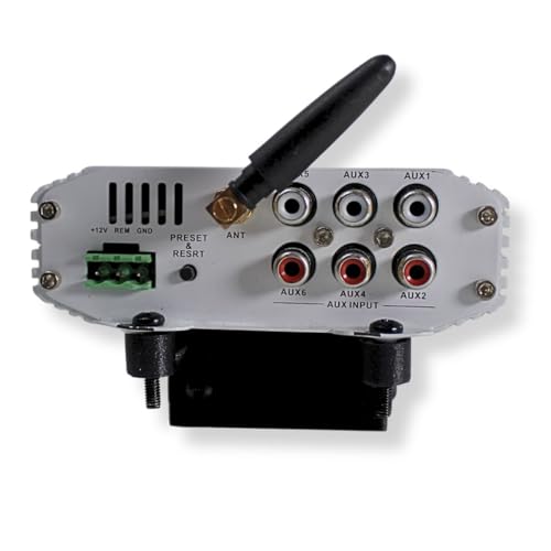 Image of B2 Audio SixTwelve White 12Ch Bluetooth DSP 4V 96kHz w Floating Mount Bracket