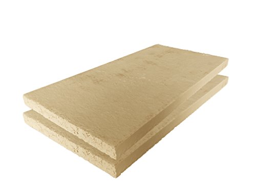Plaques réfractaires, chamotte pour four, haute qualité, 400 x 200 x 30 mm