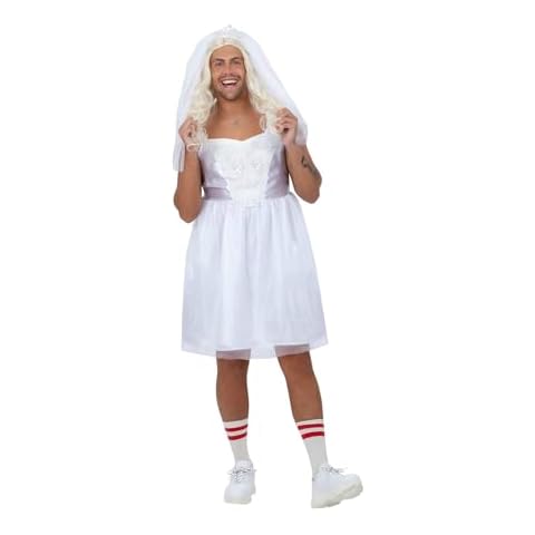 Smiffys Men's Bride Fancy Dress Costume Cover