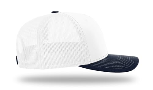 Image of Richardson 112 Trucker Hat - Premium Adjustable Snapback Hat - Structured Six Panel Richardson Blank Caps
