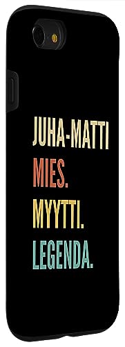 Image of iPhone SE (2020) / 7 / 8 Funny Finnish First Name Design - Juha-Matti Case