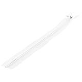 Largo: 25 cm SODIAL 6pcs/Lot Cremallera Invisible CojíN Trasero Falda Nylon Oculto Cremallera para Coser/Accesorios De Ropa Bricolaje (Blanco) Largo 25 Cm Modelo 3#