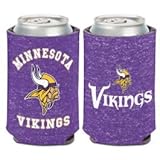 Minnesota Vikings Team Heathered Can Cooler 12 oz.