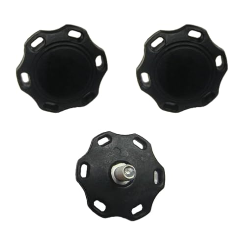 ThtRht 3 Pack Football Visor Clips Screw Replacement Football Eye Shield Thumb Screws Fastener Thumbscrew Knobs for Adult and Youth Football Helmets Visor Universal Repair Kit Spare Parts