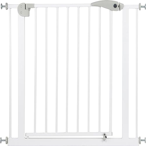 IB-Style® Cancelletto di Sicurezza Disponibile Fino a 275 cm | Cancello per Animali Domestici |!Passaggio Extra Largo ! | Senza Perforazione | Auto-Close|90° Stop| 250-260 cm