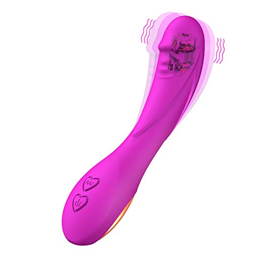 Massaggiatore Wireless, Vibràtori Séssùali per Dônnâ, 12 Modalità di Massaggio, Design Ricaricabile Senza fili e USB, Impermeabile al 100%, Salutare e Confortevole