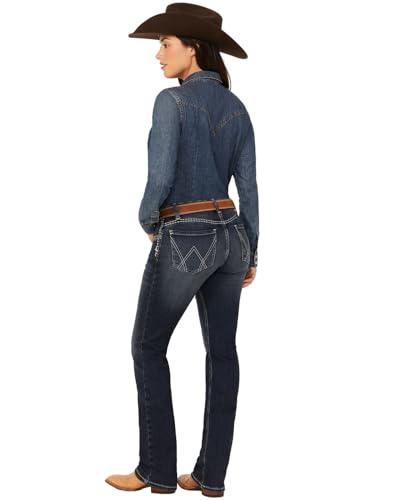 Wrangler Womens Shiloh Renee Jeans Denim 28x32