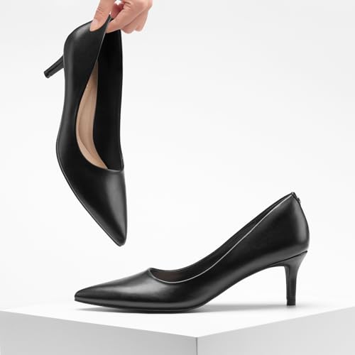 ZURIN Women's Pointed Toe Comfortable Stiletto Heels Closed Toe Dress Pumps Shoes for Wedding Work Office Business 2 1/2 inch4