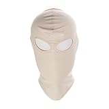 Sex Maske Fetisch Bondage BDSM Maske Sexy Kopfmaske SM Erotik Spielzeug Halloween Cosplay Maske Für Frauen Männe Maskerade Maske Extremes Sexspielzeug Für Paare,L,Flesh