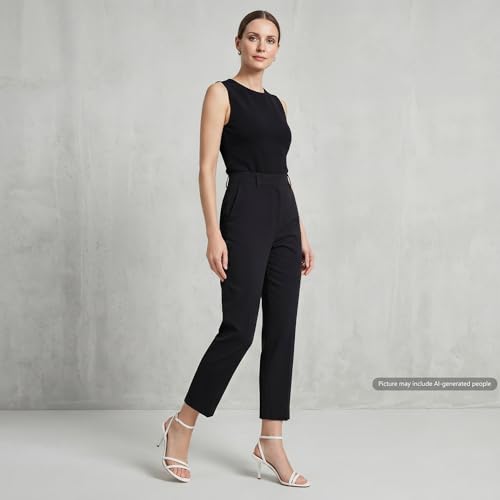 Image of RIBONGZ High Heels for Women Kitten Heeled Sandals with Ankle Strap Round Open Toe Strappy Stiletto Heels Comfort Summer Wedding Party Evening Prom Daily Dressy Shoes