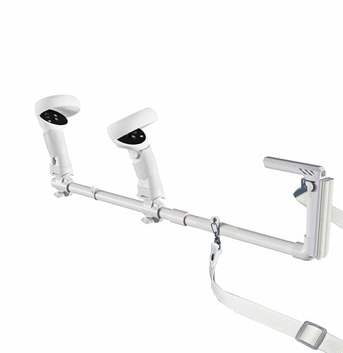 Moginno VR Gun Stock Compatible with Oculus/Meta Quest 2 Controller Accessories, Magnetic Gunstock...