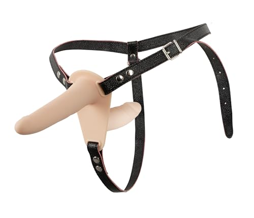 You 2 Toys - Bad Kitty Vibrating Double Strap-On Beige Taille Unique