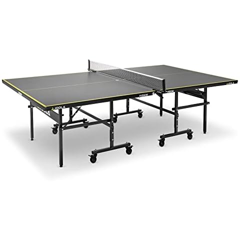 JOOLA Mesa de Ping Pong Inside J15 - Mesa de Ping Pong Plegable para Interior (274 x 152,5 x 76 cm), Color Gris Cover