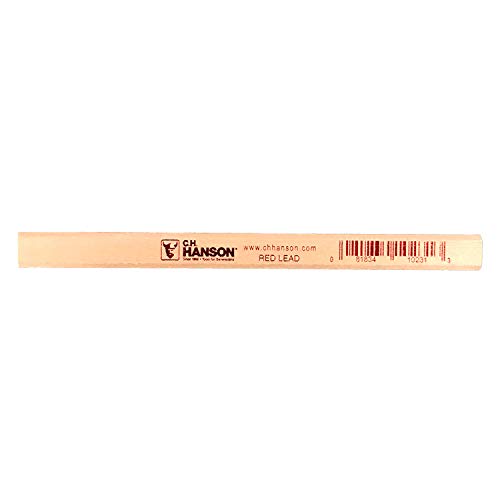 CH Hanson 10231 Red Lead Carpenter's Pencil (72pk)