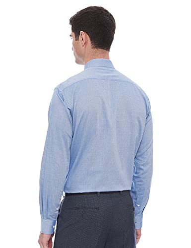 Image of Amazon Brand - Arthur Harvey Men's Regular Shirt (AH01-GTZ-DOB-C100 Blue1 40)