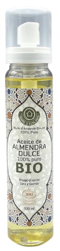 Aceite de almendra dulce orgánico en botella bomba 100 ml