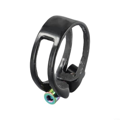 Abrazadera de tubo de fibra de carbono ultraligera para bicicleta T800, 5 6 g de peso, se adapta a 31 8/34 9 mm (31.8 color)