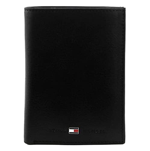 Tommy Hilfiger Johnson N/S Wallet W/Coin Pocket, Portemonnaies Homme - Noir - Schwarz (Black 990), 10x14x2 cm (B x H x T) EU