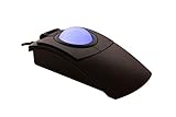 X-keys L-Trac Blue Trackball Mouse with Laser Tracking Technology, Made in USA
