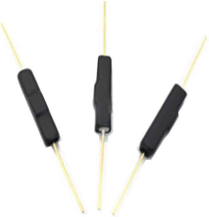 Generic 5pcs Reed Switch Plastic Type GPS-14B 2 * 14 Damage Magnetic Switch