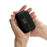 【プロ仕様】USB充電式 ハンドウォーマー 10000mAh大容量 2in1磁気式 3秒急速発熱 3段階温調 スマート温度制御 長時間持続 軽量 防水(IPX4) アウトドア スキー キャンプ 通勤 防寒 ポータブルヒーター 安全保護機能付き (ブラック)