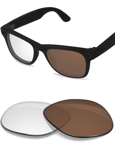 Verres anti lumière bleue pour Ray-Ban RW4012 Wayfarer Gen 2 photochromiques thé
