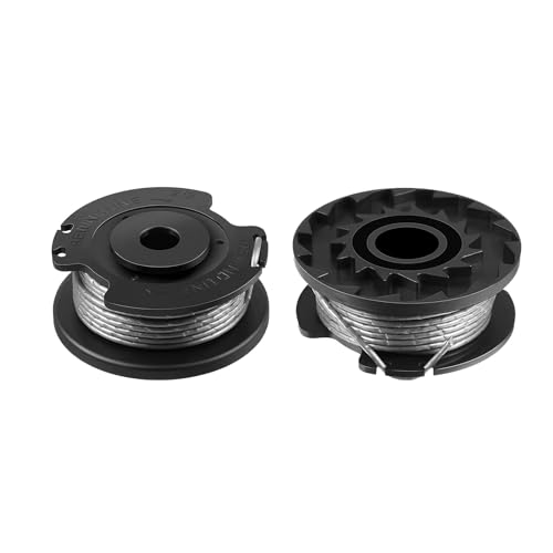 iwiio 2Pcs Strimmer Wire, Strimmer Spool Replacement for Bosch ART 23 SL 26 SL Grass Trimmer F016800569 F016800385, Strimmer Line Grass Trimmer Spool Replacement