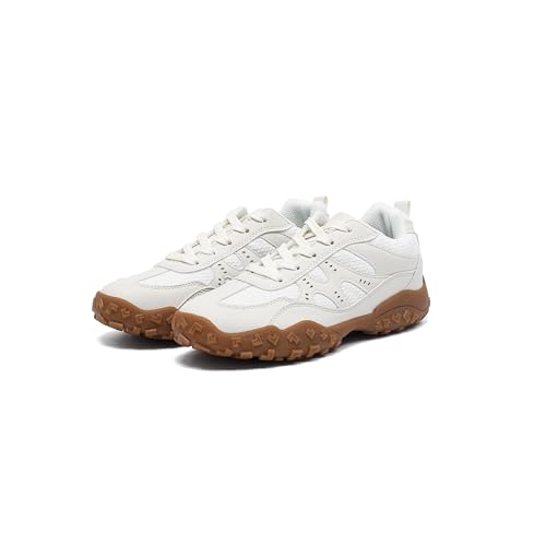 Women's Fashion Platform Shoes - Breathable Comfortable Thick Sole Walking Shoes - Mesh Casual Lace-up Training Shoes3