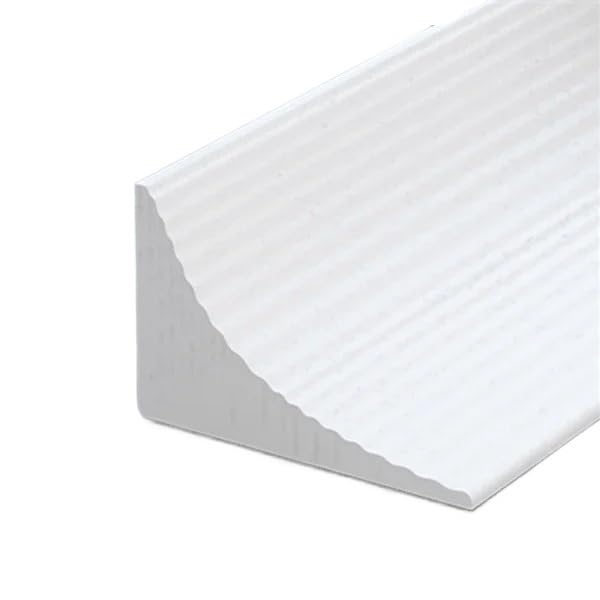 YYLUOYANG Copete Encimera Cocina Tira bloqueadora de Agua de Silicona, autoadhesiva, for Suelos húmedos. Barrera Agua Ducha(White,150cm)