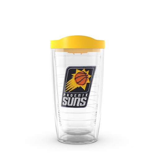 Tervis Classic Tritan 16OZ | NBA® Phoenix Suns - Primary Logo | Made in America, BPA/PFAS Free, Keeps Drinks Hot or Cold