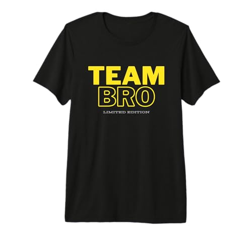 Team Bro miglior Amico Uomo Donna Regalo Maglietta Premium