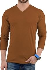 Mens Brown Long Sleeves Shirt