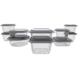 GoodCook EveryWare 20-Piece Boxed Food Storage Container Set with Lids, BPA Free